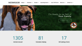 What Lastchanceatlife.org website looked like in 2020 (4 years ago)
