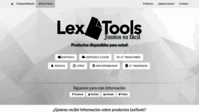 What Lextools.com website looked like in 2021 (3 years ago)