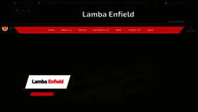 What Lambaenfield.com website looked like in 2021 (3 years ago)