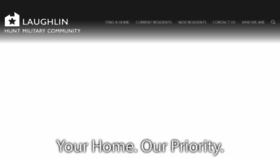 What Laughlinfamilyhousing.com website looked like in 2021 (3 years ago)