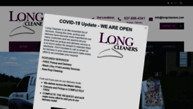 What Longcleaners.com website looked like in 2021 (3 years ago)