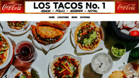 What Lostacos1.com website looked like in 2021 (3 years ago)
