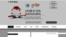 What Lycee-cfa-du-btp-cernay.com website looked like in 2021 (3 years ago)