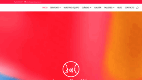 What Logopediaymas.es website looked like in 2021 (3 years ago)