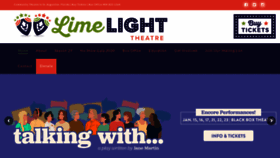 What Limelight-theatre.org website looked like in 2021 (3 years ago)