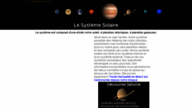What Lesystemesolaire.com website looked like in 2021 (3 years ago)