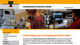 What Landeseichamt.de website looked like in 2021 (3 years ago)