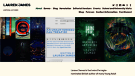 What Laurenejames.co.uk website looked like in 2021 (3 years ago)