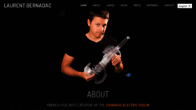 What Laurentbernadac.com website looked like in 2021 (4 years ago)