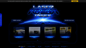 What Laserarenapisek.cz website looked like in 2021 (3 years ago)