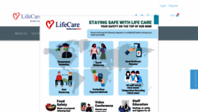 What Lifecarediagnostic.com website looked like in 2021 (3 years ago)