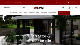 What Livart.ro website looked like in 2021 (3 years ago)