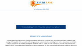 What Leisurelanervresort.com website looked like in 2021 (3 years ago)