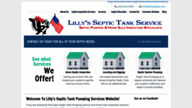 What Lillyseptic.com website looked like in 2021 (3 years ago)