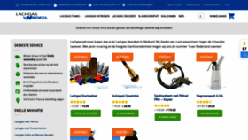 What Lachgas-voordeel.nl website looked like in 2021 (3 years ago)
