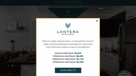 What Lanteraboston.com website looked like in 2021 (3 years ago)