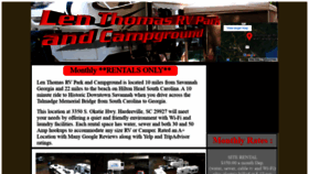 What Lenthomasrv.com website looked like in 2021 (3 years ago)