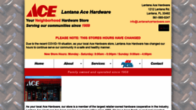 What Lantanaacehardware.com website looked like in 2021 (3 years ago)