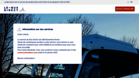 What Lebusdirect.com website looked like in 2021 (4 years ago)