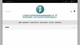 What Logicaprogrammabile.it website looked like in 2021 (4 years ago)