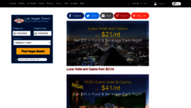 What Lasvegasdirect.com website looked like in 2021 (3 years ago)