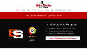 What Latexspuitennederland.nl website looked like in 2021 (3 years ago)