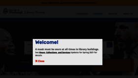 What Library.pitt.edu website looked like in 2021 (3 years ago)