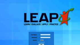 What Leap.kea-sfe.com website looked like in 2021 (3 years ago)
