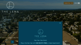 What Liveatthelena.com website looked like in 2021 (3 years ago)