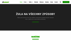 What Ligranit.cz website looked like in 2021 (3 years ago)