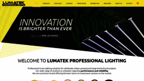 What Lumatek-lighting.com website looked like in 2021 (3 years ago)