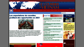 What Lecourrier.vn website looked like in 2021 (3 years ago)