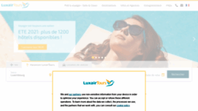 What Luxairtours.lu website looked like in 2021 (3 years ago)