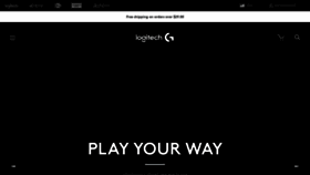 What Logitechg.com website looked like in 2021 (3 years ago)
