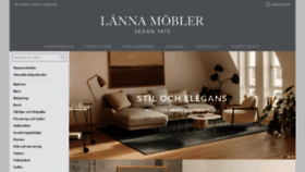 What Lannamobler.se website looked like in 2021 (3 years ago)