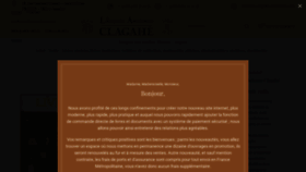 What Librairie-ancienne-clagahe.fr website looked like in 2021 (3 years ago)