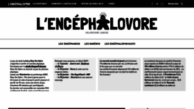 What Lencephalo.com website looked like in 2021 (3 years ago)