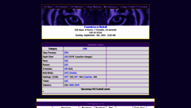 What Lsufootball.net website looked like in 2021 (3 years ago)