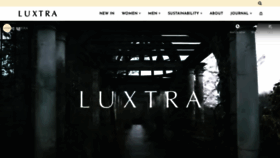 What Luxtralondon.com website looked like in 2021 (3 years ago)