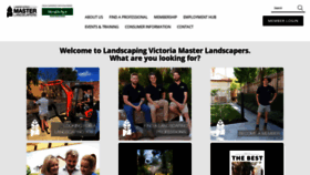 What Landscapingvictoria.com.au website looked like in 2021 (3 years ago)