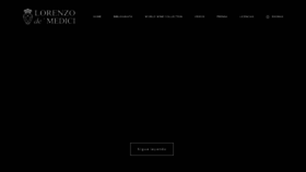 What Lorenzodemedici.net website looked like in 2021 (3 years ago)