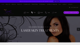 What Lasermedicalclinic.com website looked like in 2021 (3 years ago)