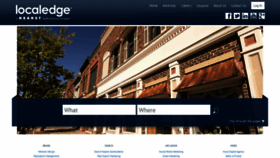 What Localedge.com website looked like in 2021 (3 years ago)