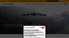 What Lockheedmartin.com website looked like in 2021 (3 years ago)