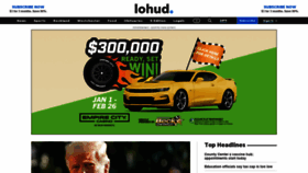 What Lohud.com website looked like in 2021 (3 years ago)