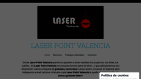 What Laserpointvalencia.com website looked like in 2021 (3 years ago)