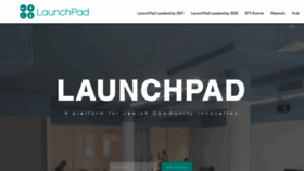 What Launchpadoz.org website looked like in 2021 (3 years ago)