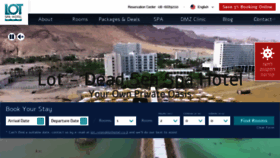 What Lothotel.com website looked like in 2021 (3 years ago)