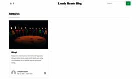 What Lonelyheartslabel.com website looked like in 2021 (3 years ago)