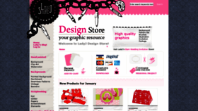 What Ladyjdesignstore.com website looked like in 2021 (3 years ago)